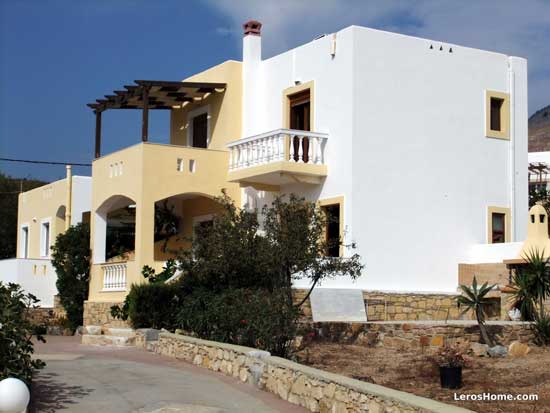 two-storey house and bungalow