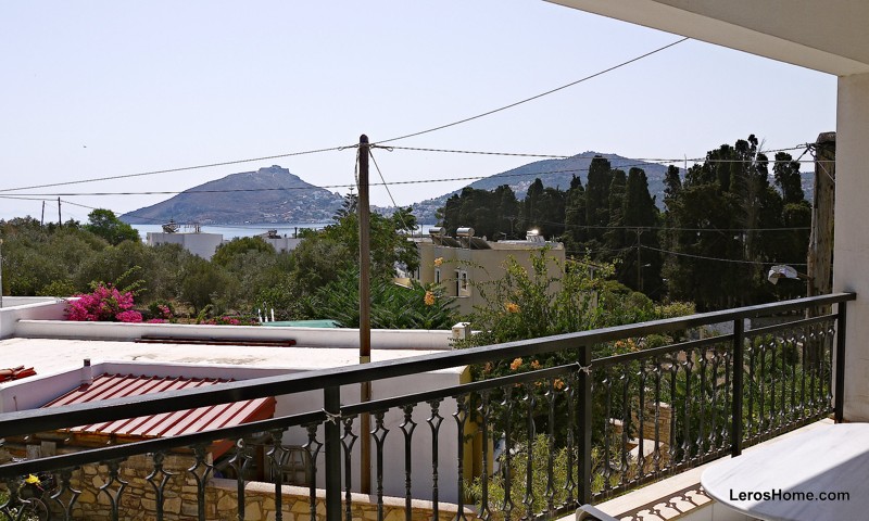 view from property in Alinda, Leros